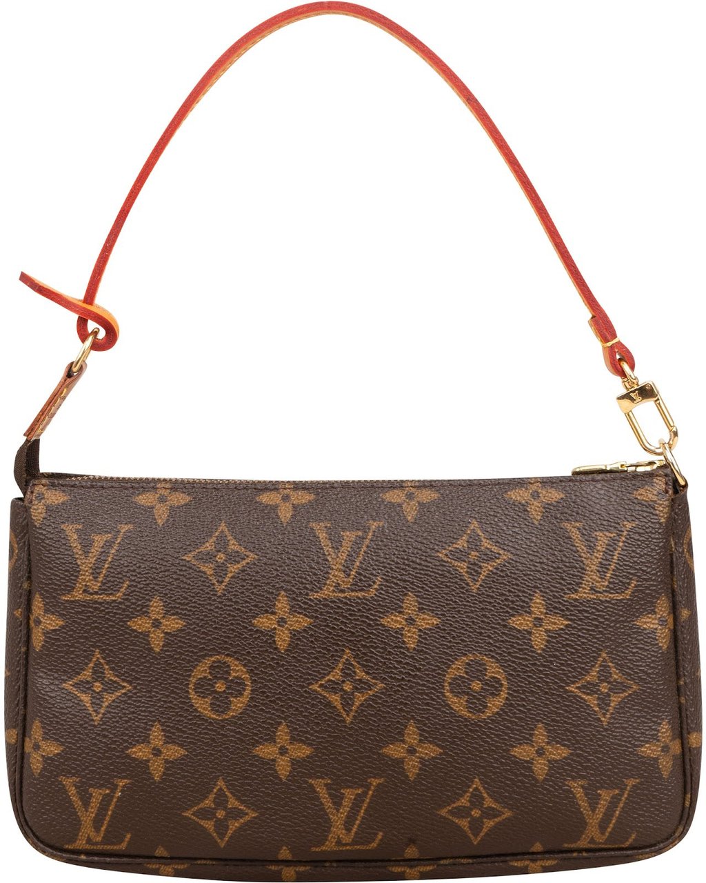 Louis Vuitton Monogram Canvas Pochette Accessoires Handbag Bruin