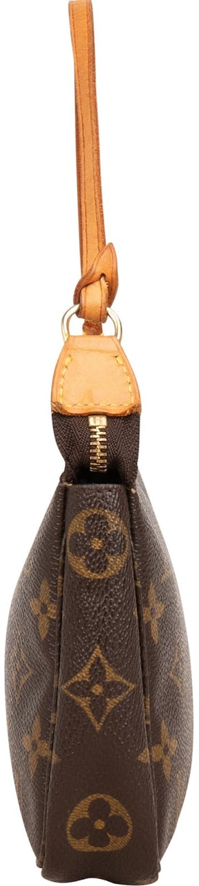 Louis Vuitton Monogram Canvas Pochette Accessoires Handbag Bruin