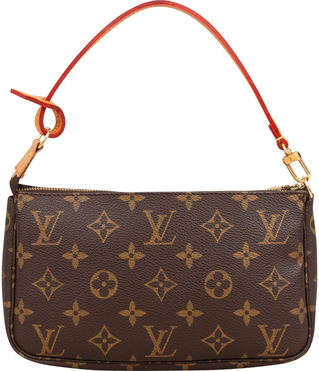 Louis Vuitton Monogram Canvas Pochette Accessoires Handbag Bruin