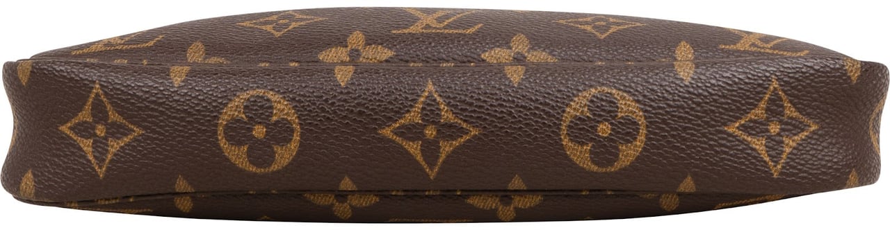 Louis Vuitton Monogram Canvas Pochette Accessoires Handbag Bruin