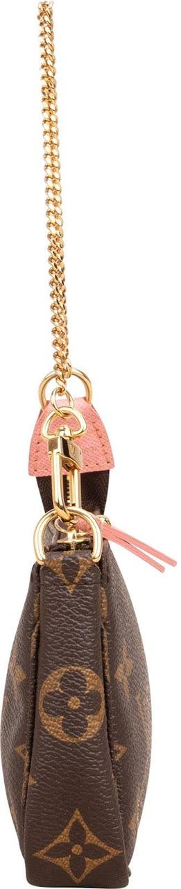 Louis Vuitton Monogram Illustre Mini Pochette Accessoires Handbag Bruin