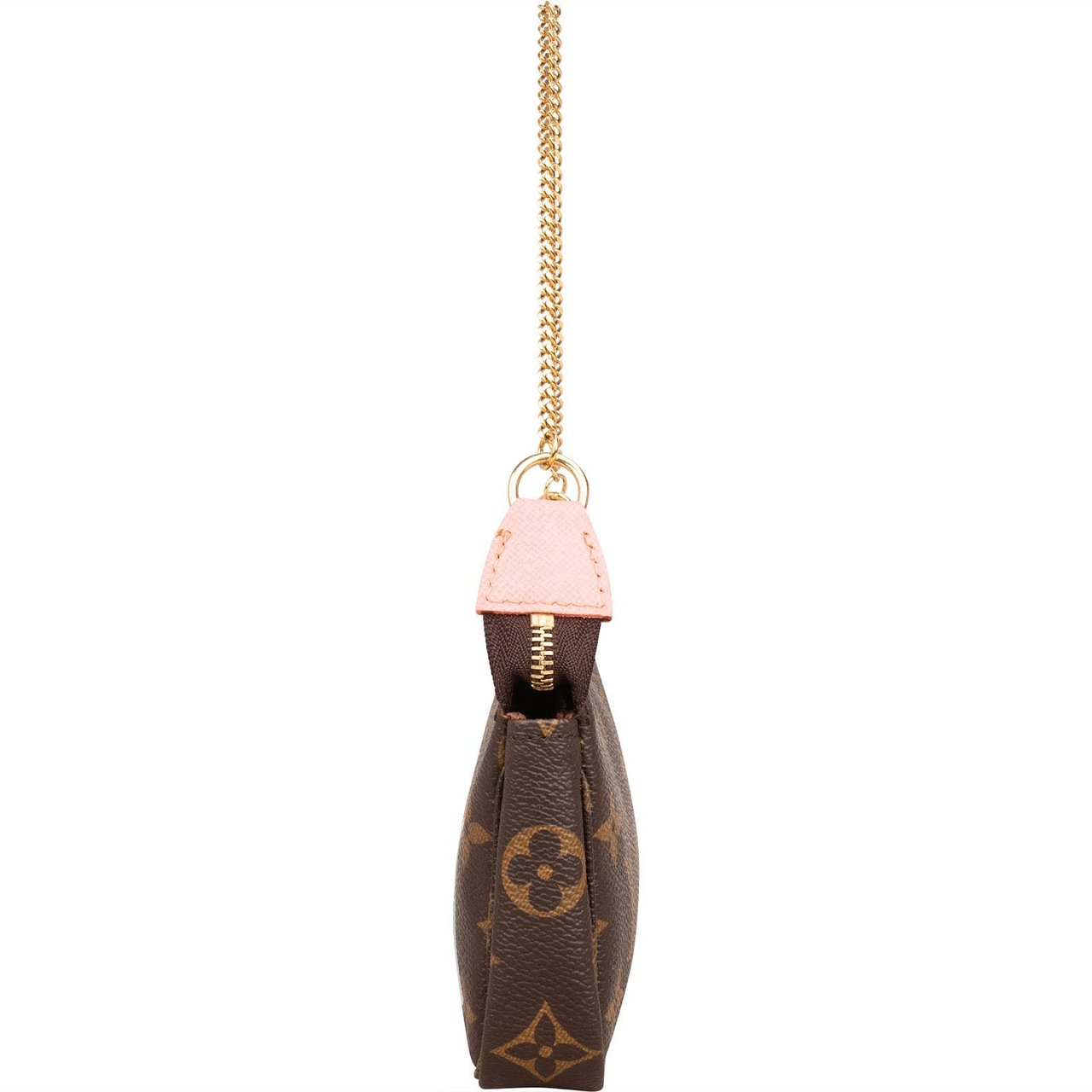 Louis Vuitton Monogram Illustre Mini Pochette Accessoires Handbag Bruin