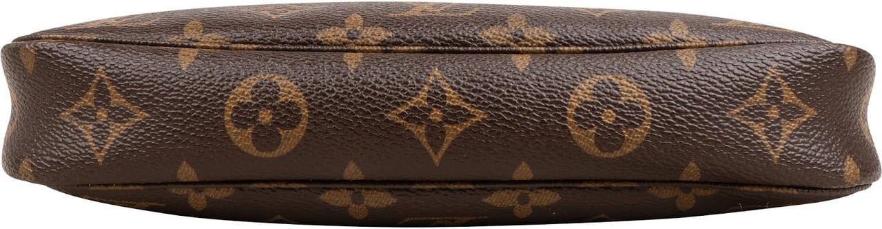 Louis Vuitton Monogram Canvas Pochette Accessoires Crossbody Bag Bruin