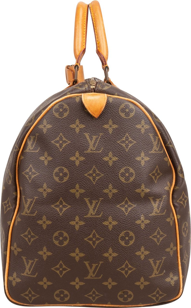 Louis Vuitton Monogram Canvas Keepall 50 Travel Bag Bruin