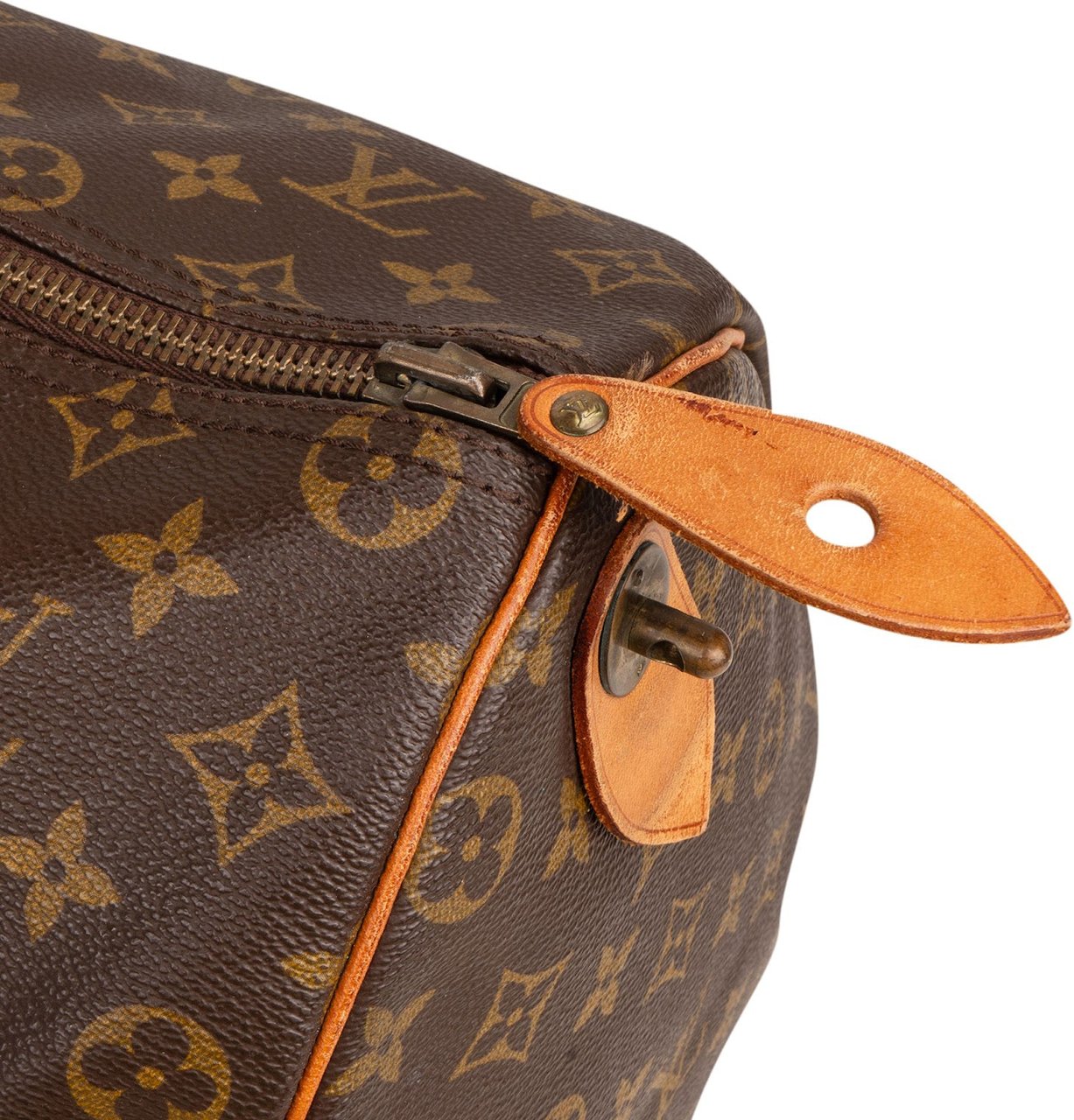 Louis Vuitton Monogram Canvas Keepall 50 Travel Bag Bruin
