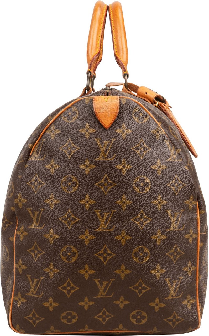 Louis Vuitton Monogram Canvas Keepall 50 Travel Bag Bruin