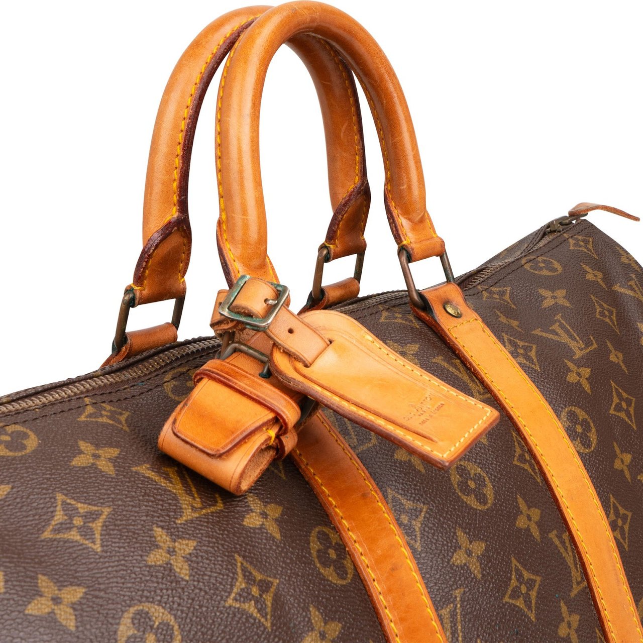 Louis Vuitton Monogram Canvas Keepall 45 Travel Bag Bruin