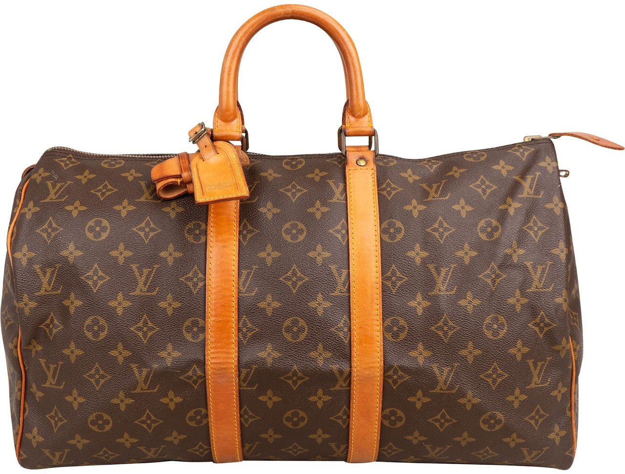 Louis Vuitton Monogram Canvas Keepall 45 Travel Bag Bruin