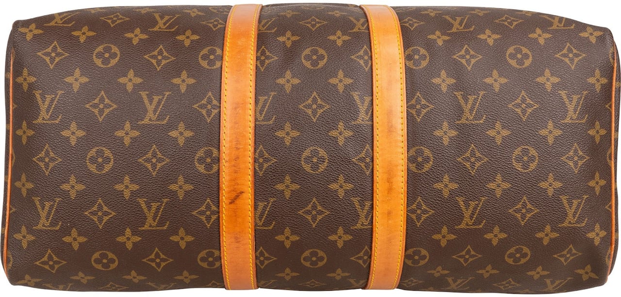 Louis Vuitton Monogram Canvas Keepall 45 Travel Bag Bruin