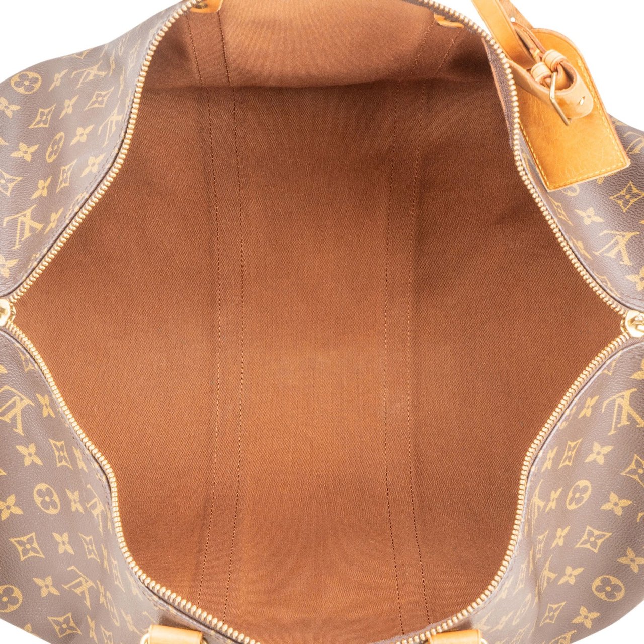Louis Vuitton Monogram Canvas Keepall 60 Travel Bag Bruin