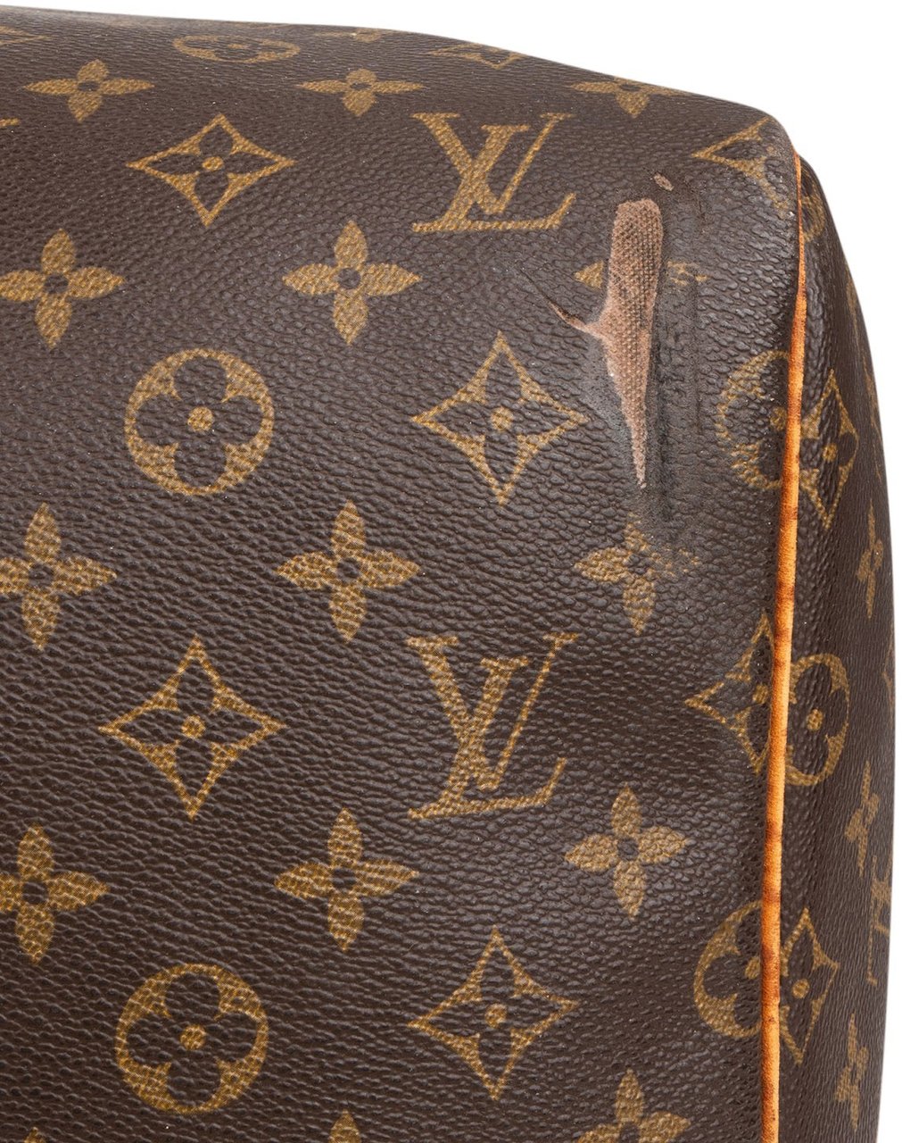 Louis Vuitton Monogram Canvas Keepall 60 Travel Bag Bruin