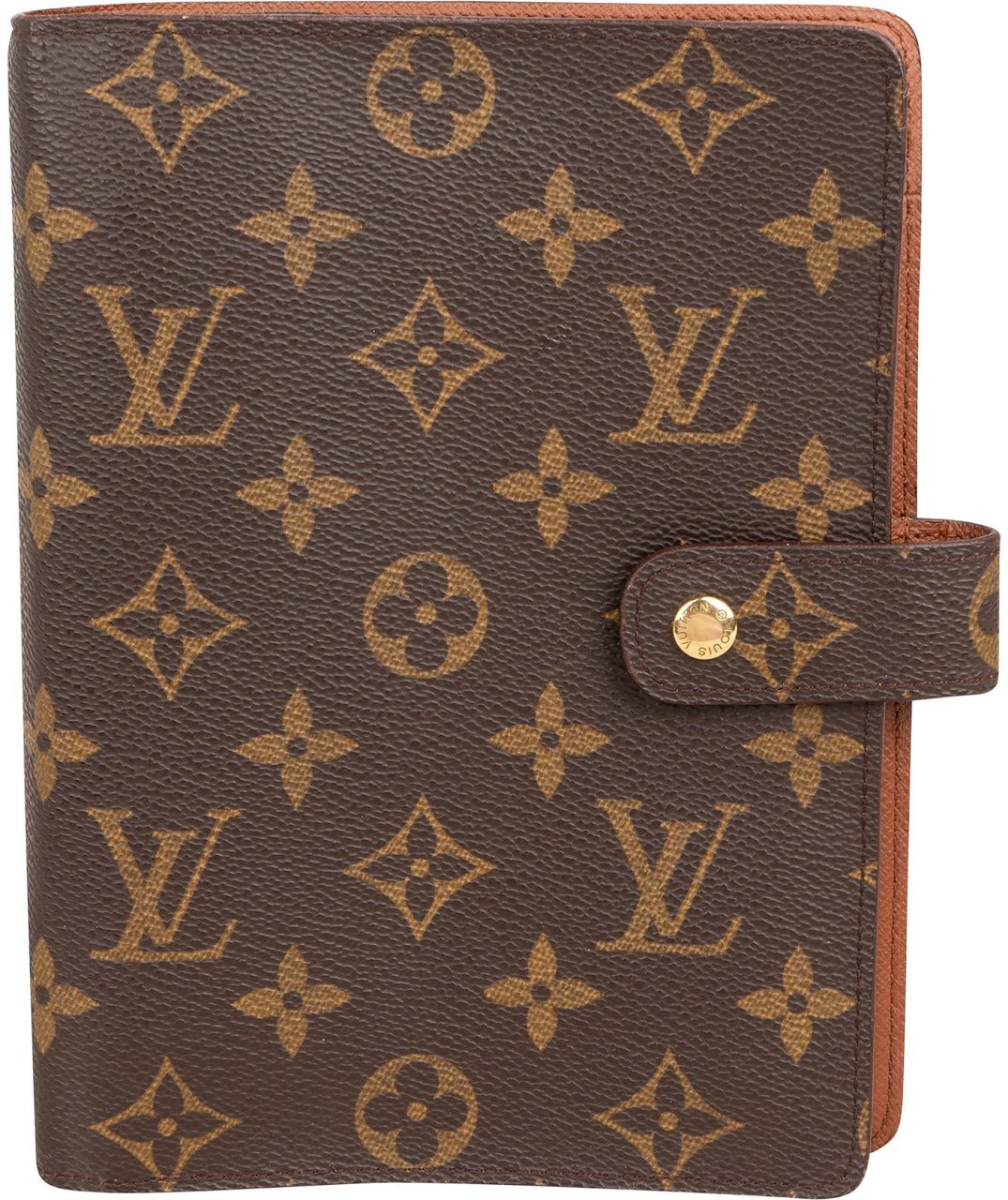 Louis Vuitton Monogram Canvas Agenda MM Organizer Bruin