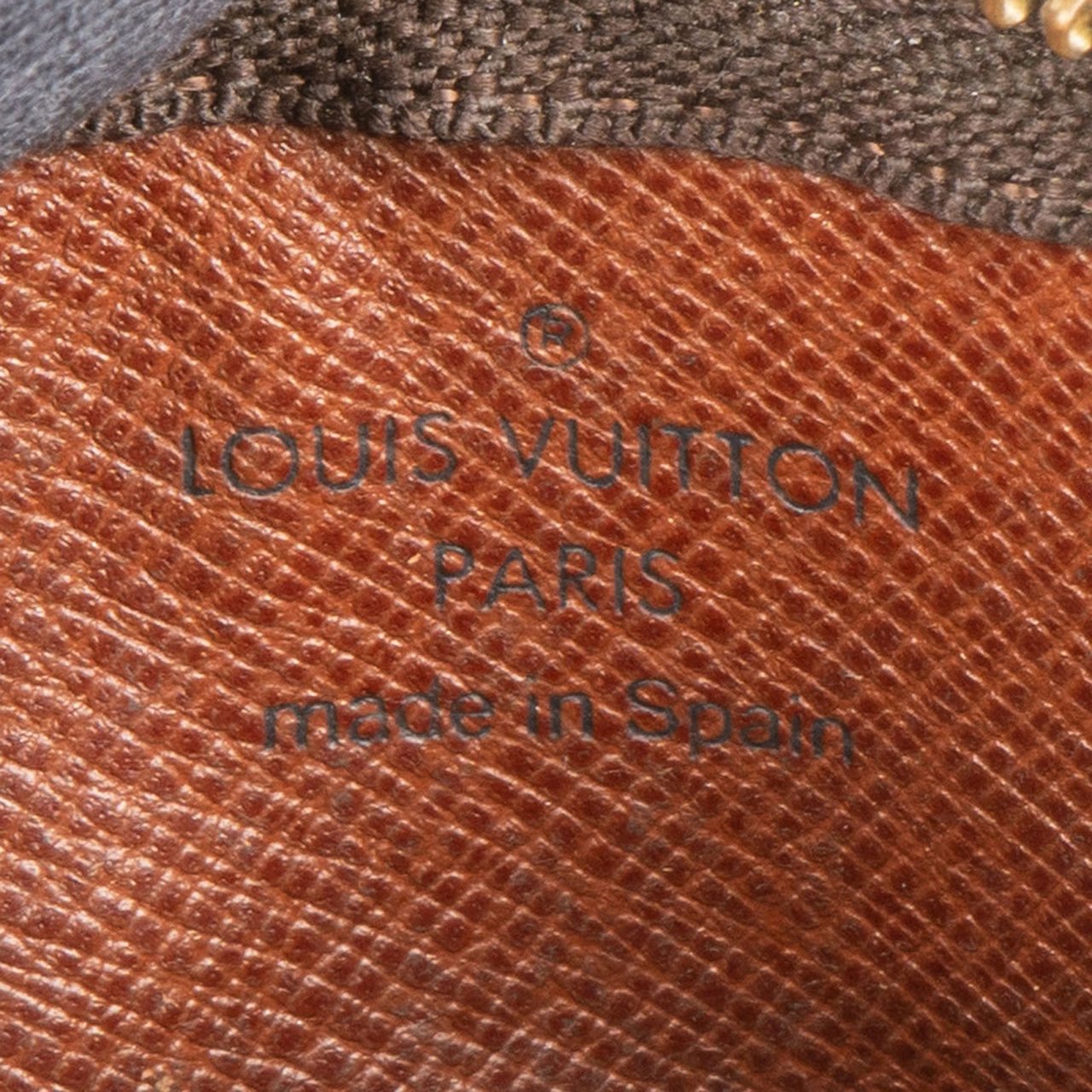 Louis Vuitton Monogram Canvas Cles Key Pouch Wallet Bruin