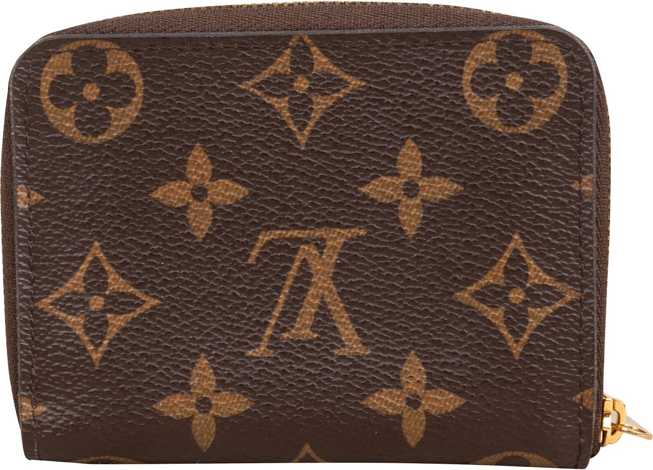 Louis Vuitton Monogram Canvas Zippy Coin Purse Wallet Bruin
