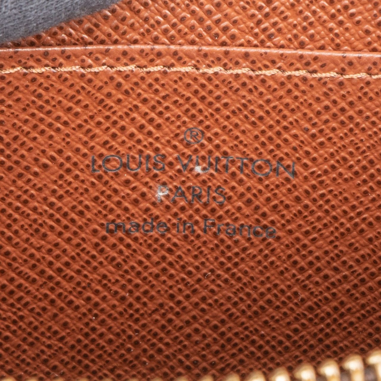 Louis Vuitton Monogram Canvas Zippy Coin Purse Wallet Bruin