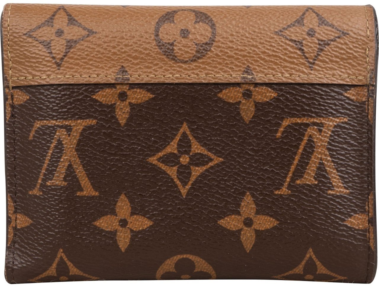 Louis Vuitton Monogram Reverse Canvas Victorine Wallet Bruin