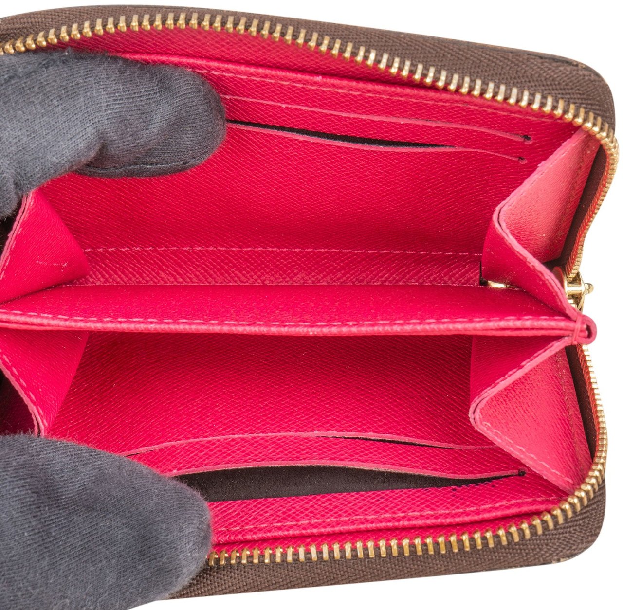 Louis Vuitton Monogram Illustré Transatlantic Zippy Coin Purse Wallet Bruin
