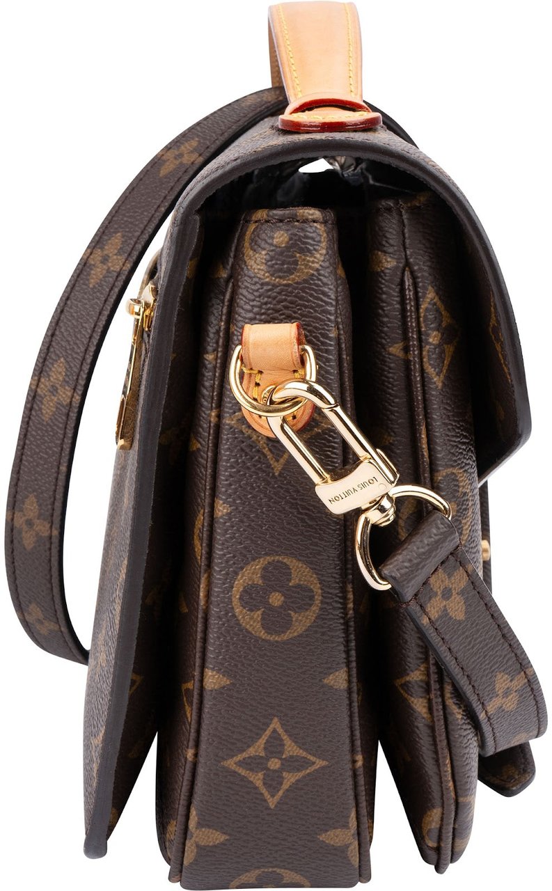 Louis Vuitton Monogram Canvas Pochette Métis Handbag Bruin
