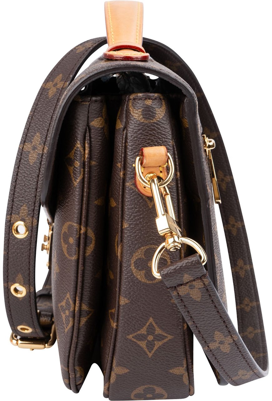 Louis Vuitton Monogram Canvas Pochette Métis Handbag Bruin