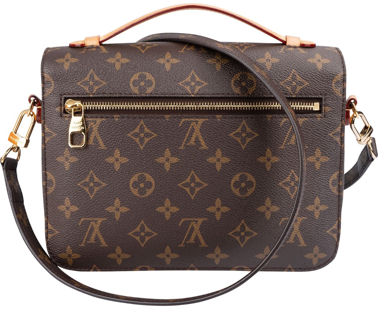 Louis Vuitton Monogram Canvas Pochette Métis Handbag Bruin