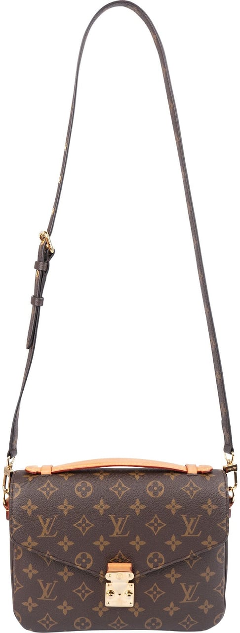 Louis Vuitton Monogram Canvas Pochette Métis Handbag Bruin