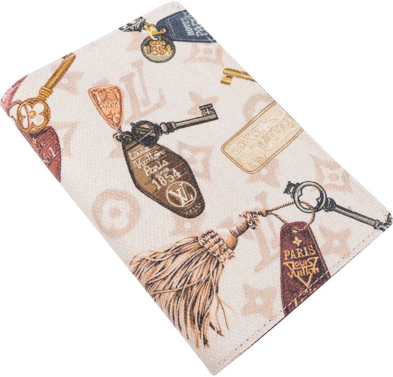 Louis Vuitton Limited Monogram Articles de Voyage Passport Cover Beige