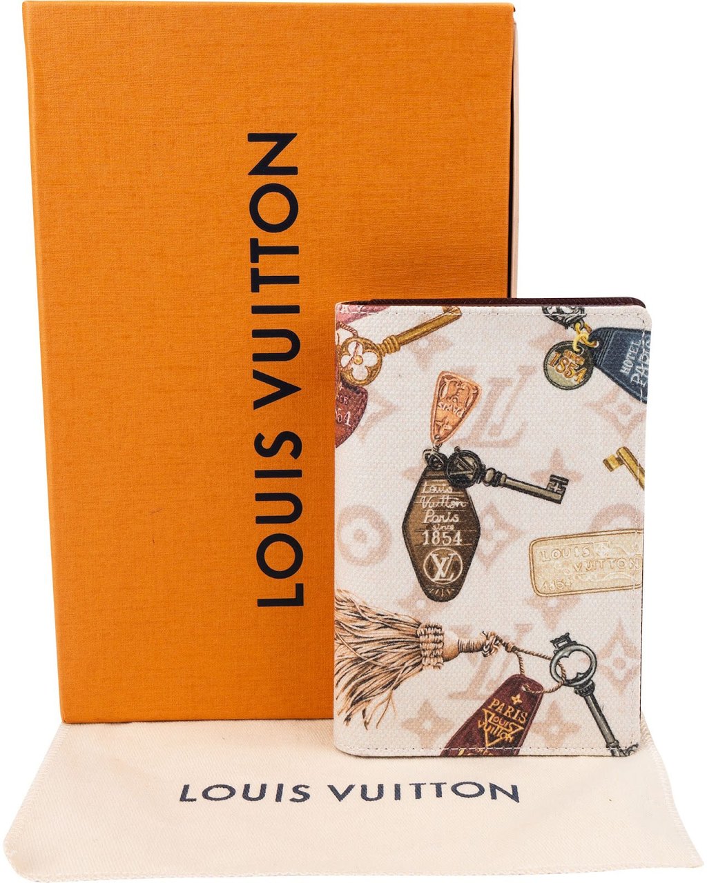 Louis Vuitton Limited Monogram Articles de Voyage Passport Cover Beige