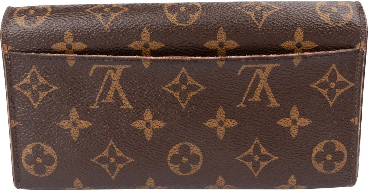 Louis Vuitton Monogram Canvas Sarah Wallet Bruin