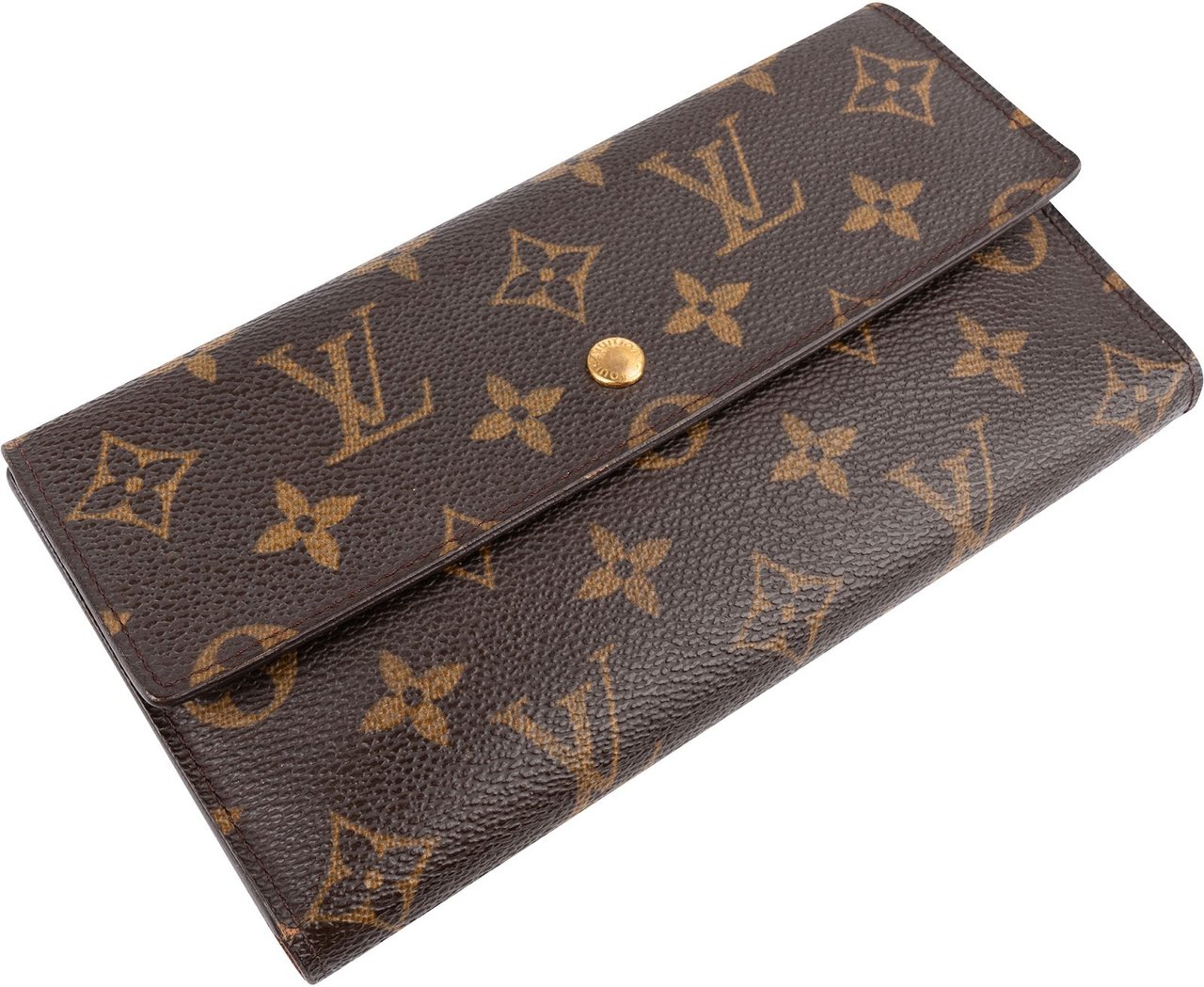 Louis Vuitton Monogram Canvas Sarah Wallet Bruin