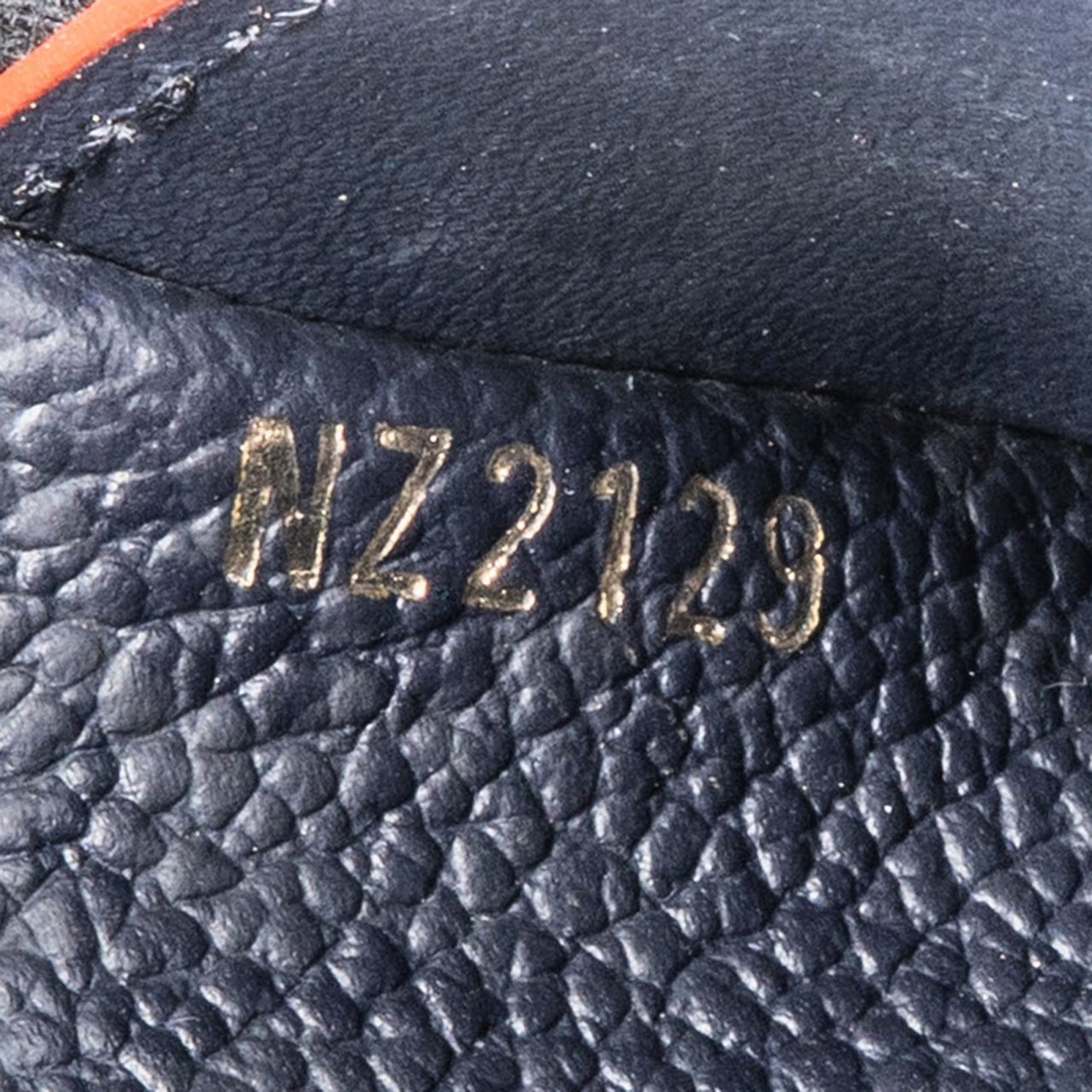Louis Vuitton Monogram Empreinte Leather Porte Cartes Mini Wallet Navy