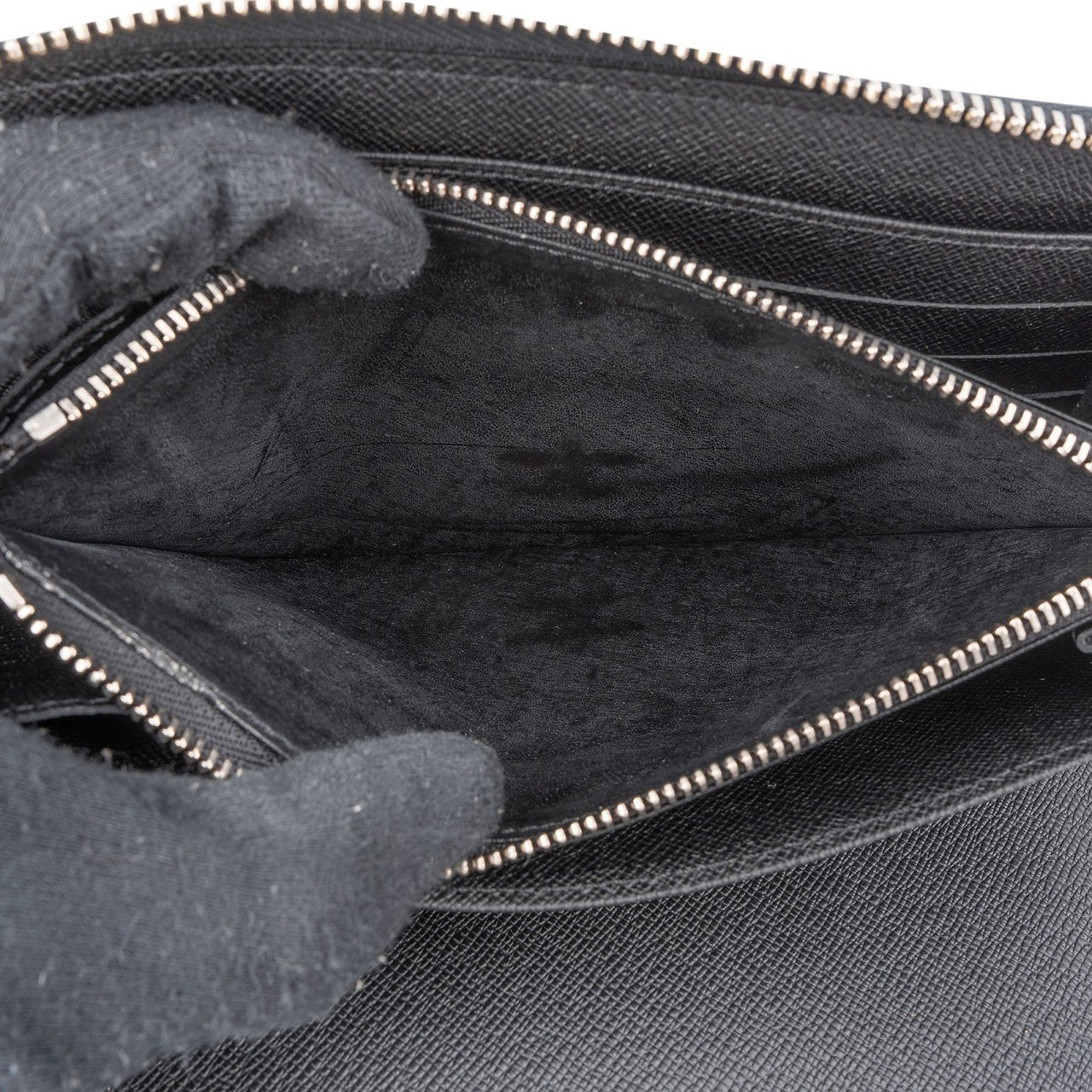 Louis Vuitton Damier Graphite Christopher Nemeth Rope Zippy Organizer Wallet Zwart