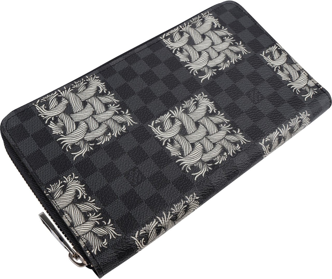 Louis Vuitton Damier Graphite Christopher Nemeth Rope Zippy Organizer Wallet Zwart