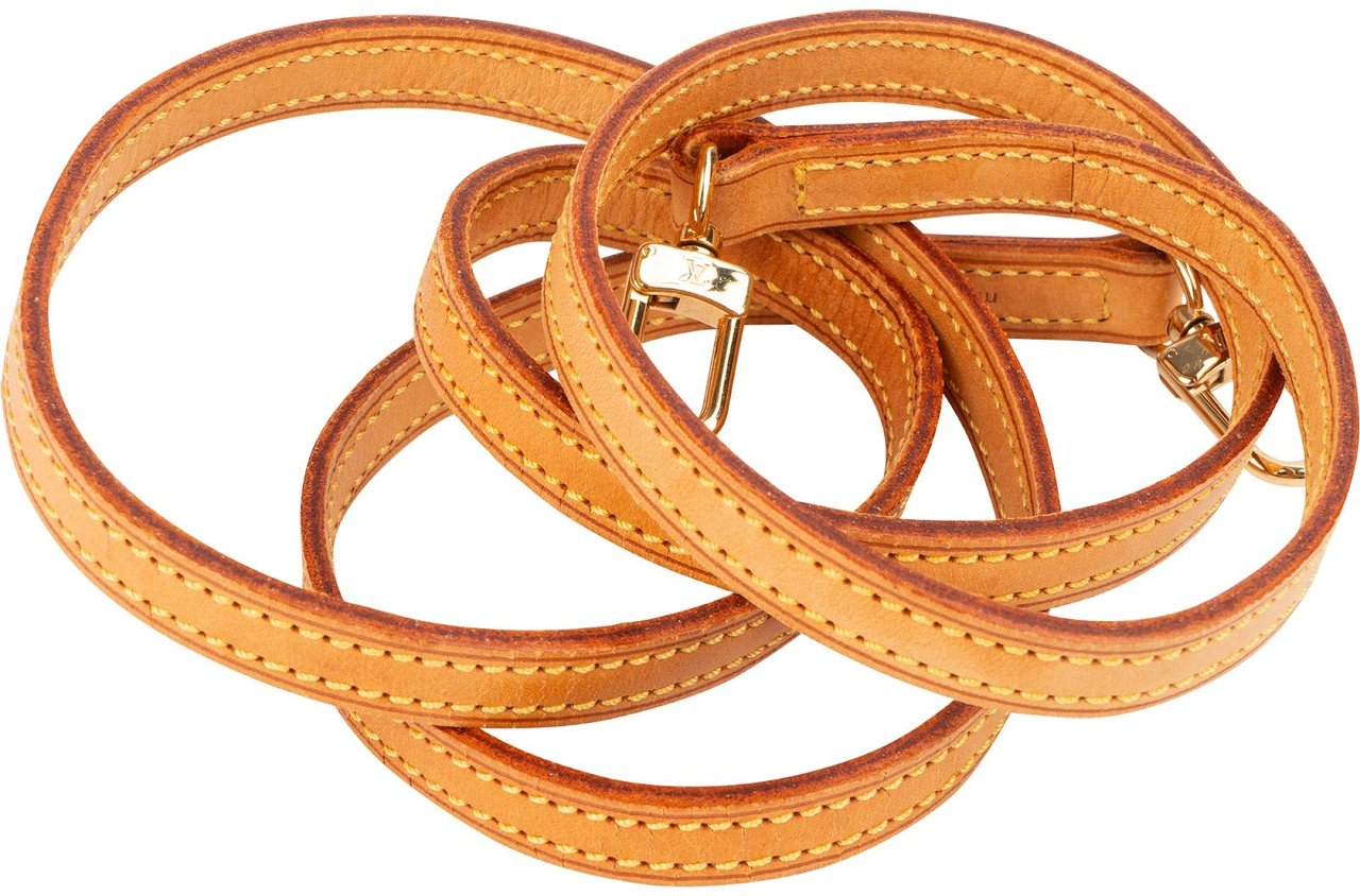 Louis Vuitton Vachetta Leather Bags Shoulder Strap Bruin