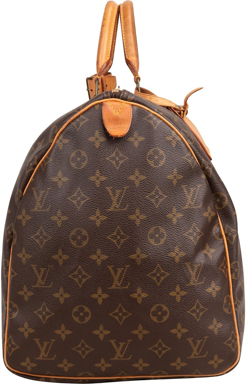 Louis Vuitton Monogram Canvas Keepall 55 Travel Bag Bruin