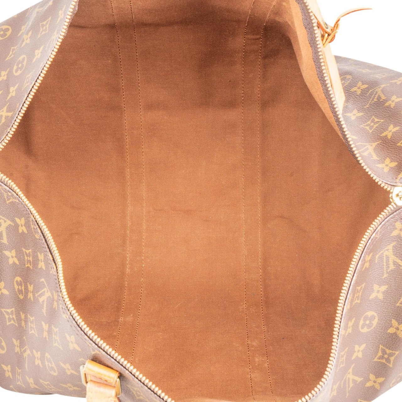Louis Vuitton Monogram Canvas Keepall 55 Travel Bag Bruin