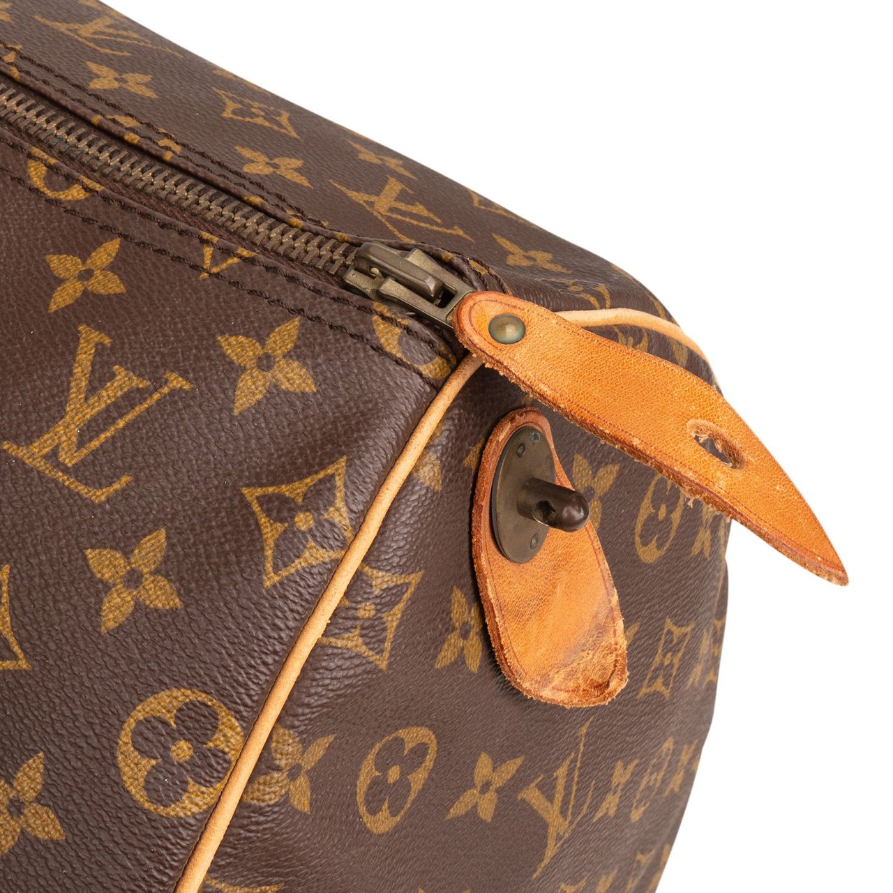 Louis Vuitton Monogram Canvas Keepall 55 Travel Bag Bruin