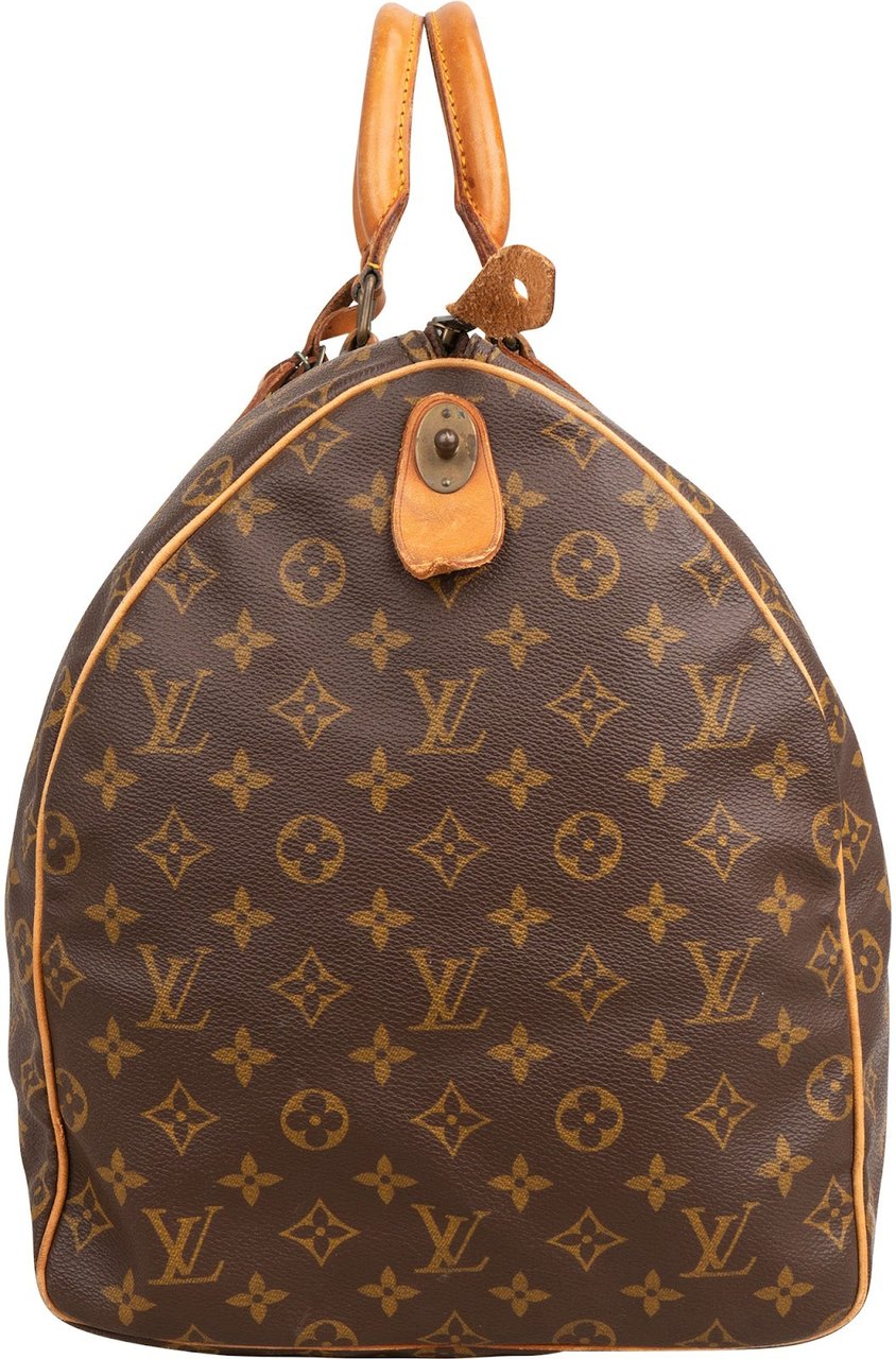 Louis Vuitton Monogram Canvas Keepall 55 Travel Bag Bruin