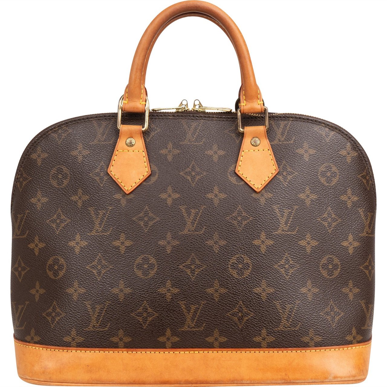 Louis Vuitton Monogram Canvas Alma PM Handbag Bruin