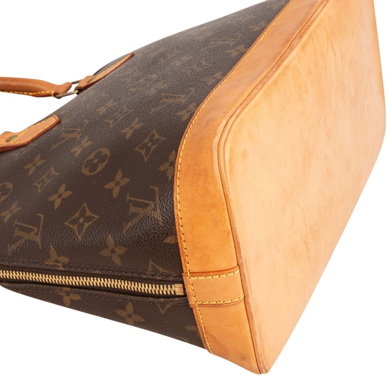 Louis Vuitton Monogram Canvas Alma PM Handbag Bruin