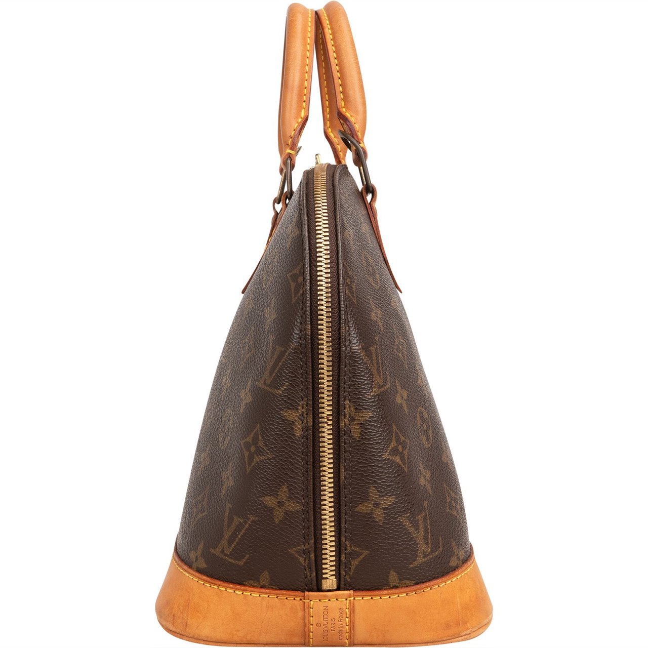 Louis Vuitton Monogram Canvas Alma PM Handbag Bruin
