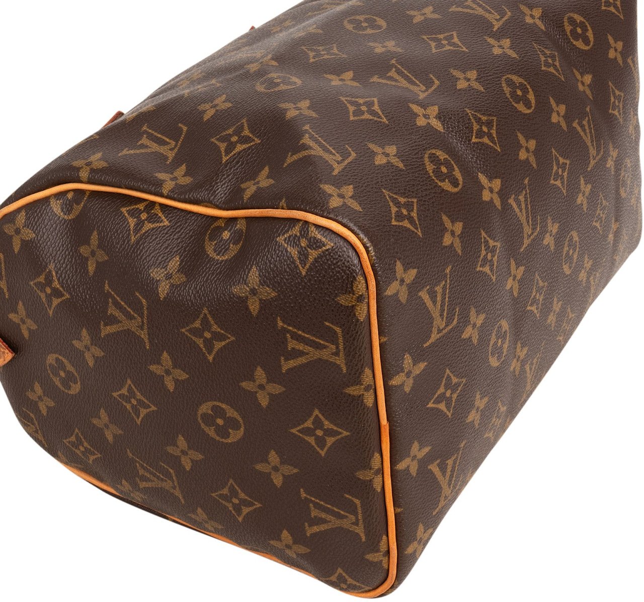 Louis Vuitton Monogram Canvas Speedy 30 Handbag Bruin