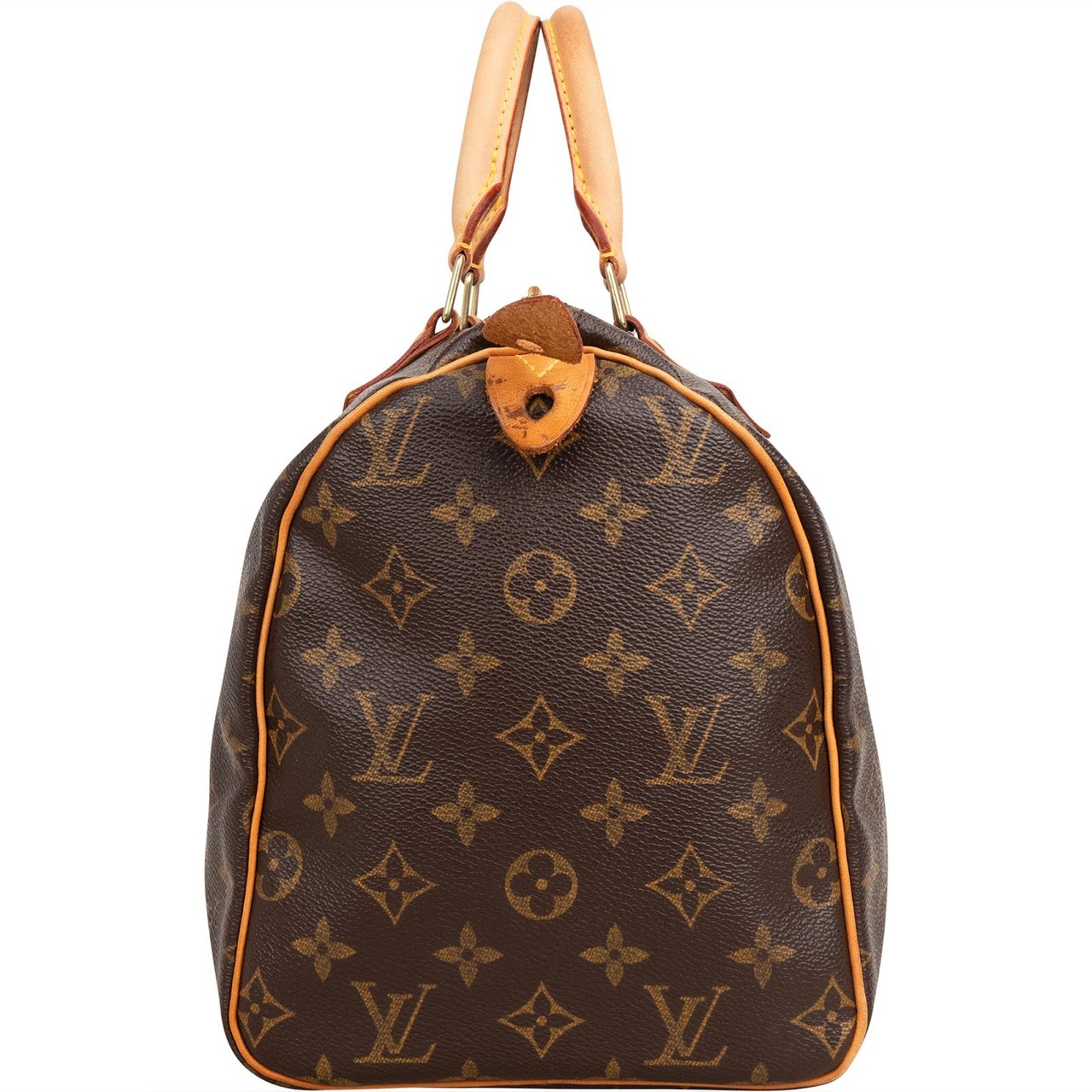 Louis Vuitton Monogram Canvas Speedy 30 Handbag Bruin