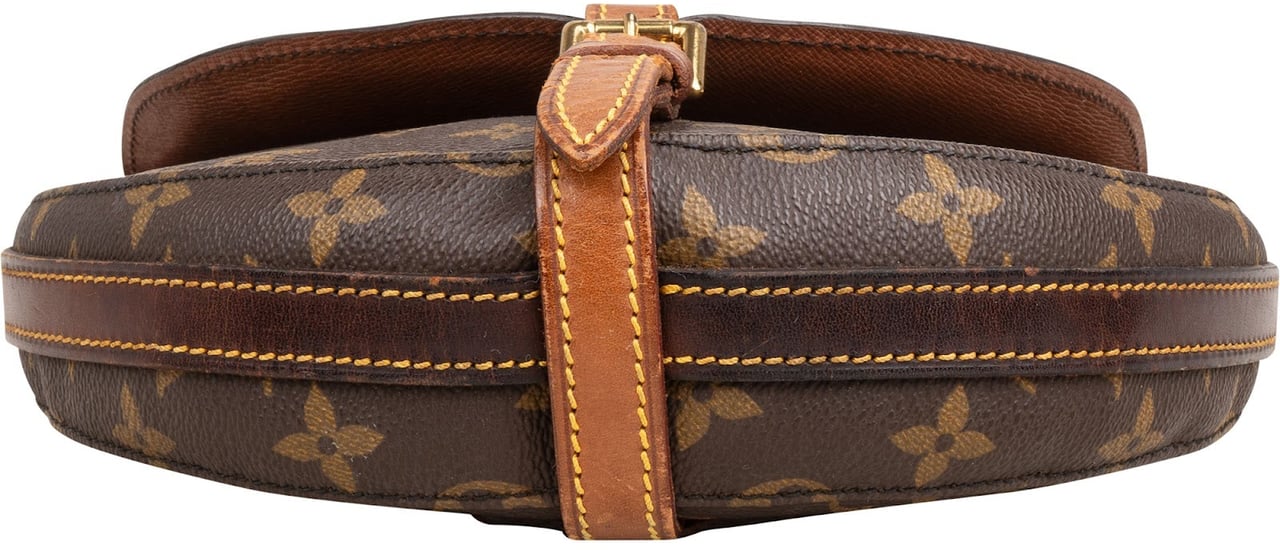 Louis Vuitton Monogram Canvas Chantilly MM Crossbody Bag Bruin