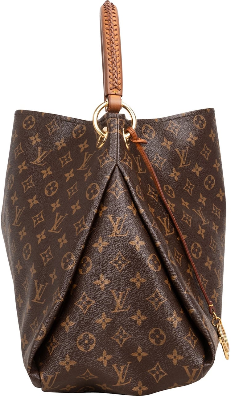 Louis Vuitton Monogram Canvas Artsy MM Shoulder Bag Bruin