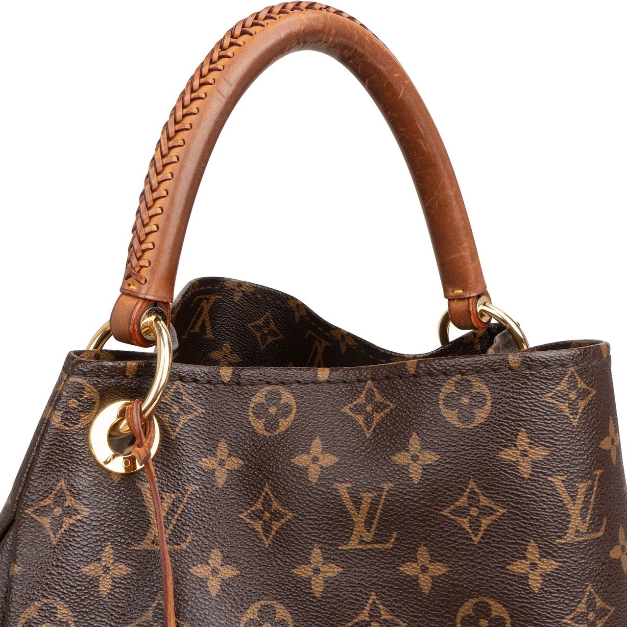 Louis Vuitton Monogram Canvas Artsy MM Shoulder Bag Bruin