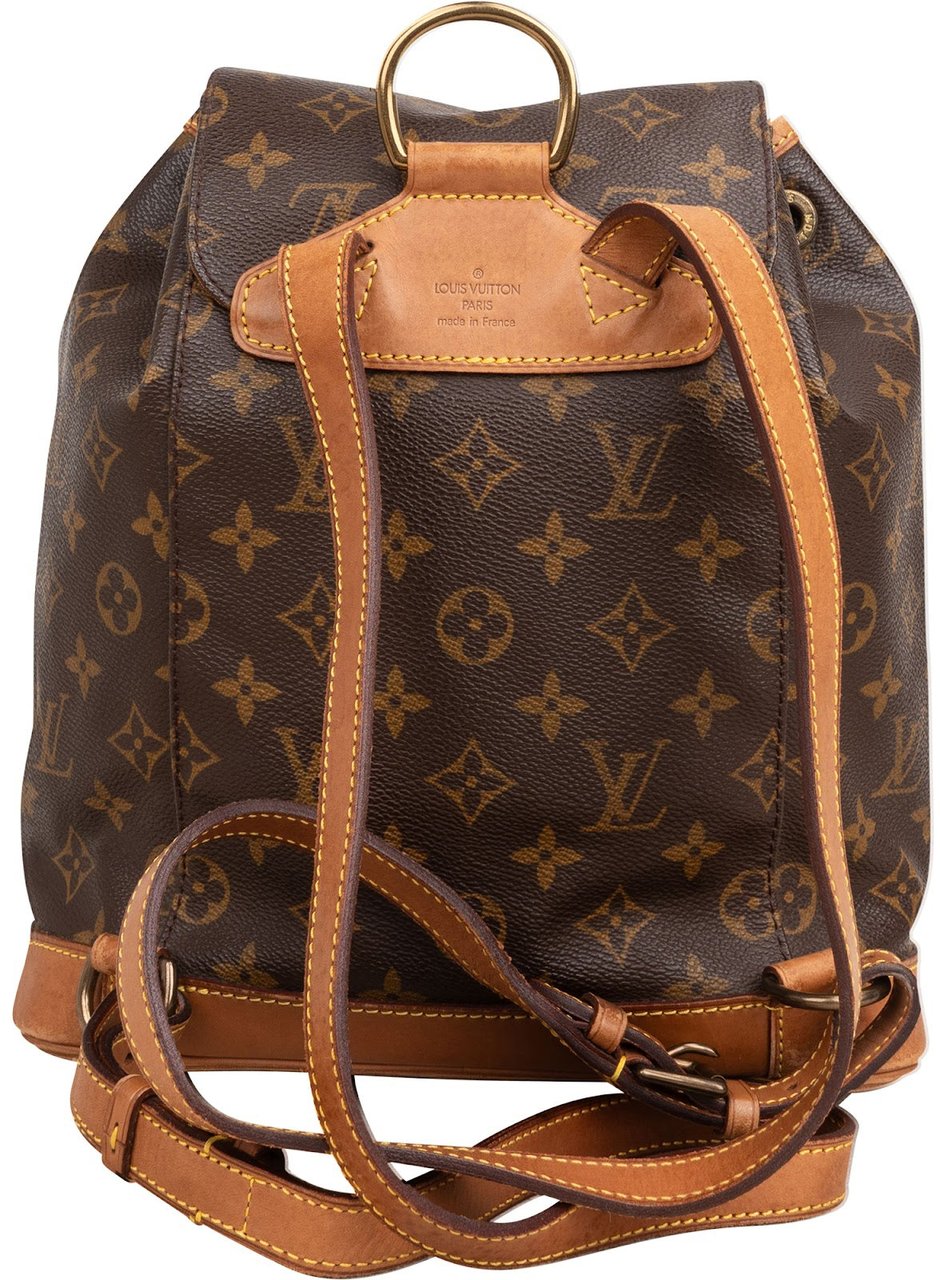 Louis Vuitton Monogram Canvas Montsouris MM Backpack Bruin