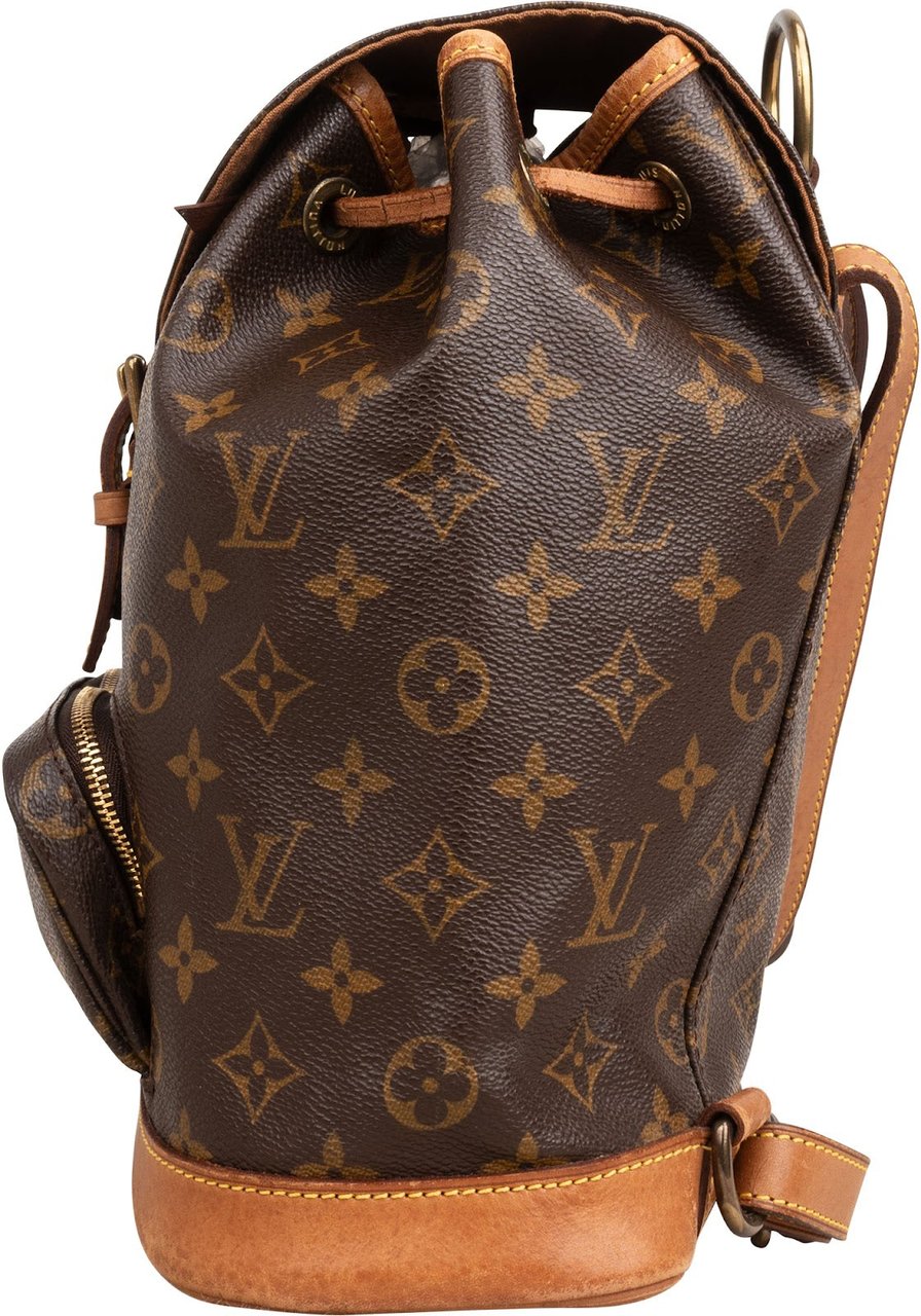 Louis Vuitton Monogram Canvas Montsouris MM Backpack Bruin
