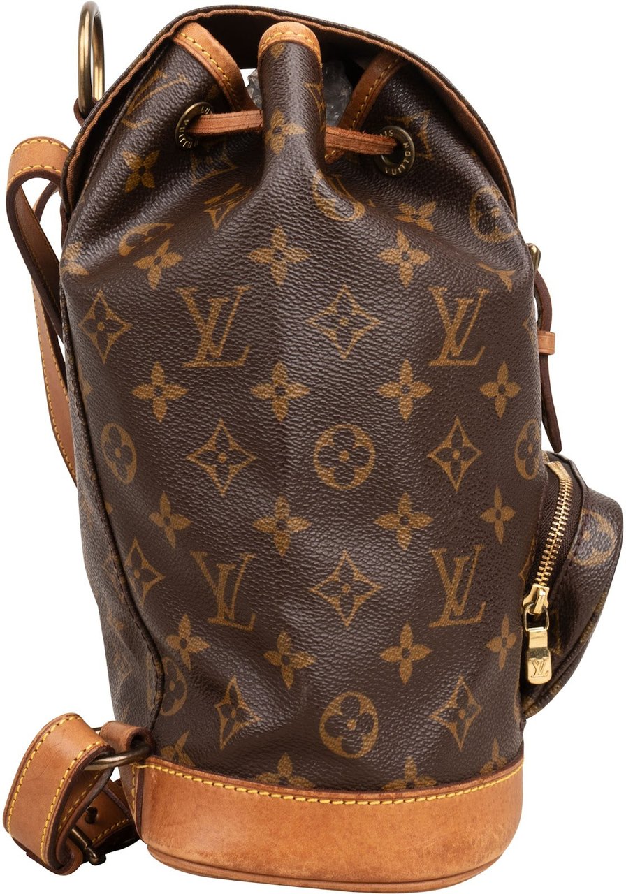 Louis Vuitton Monogram Canvas Montsouris MM Backpack Bruin