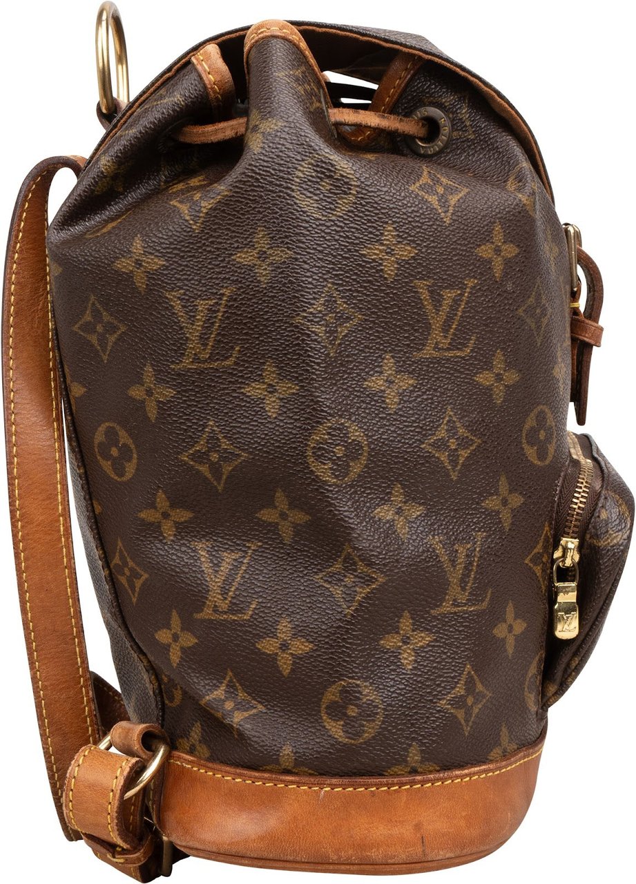 Louis Vuitton Monogram Canvas Montsouris MM Backpack Bruin