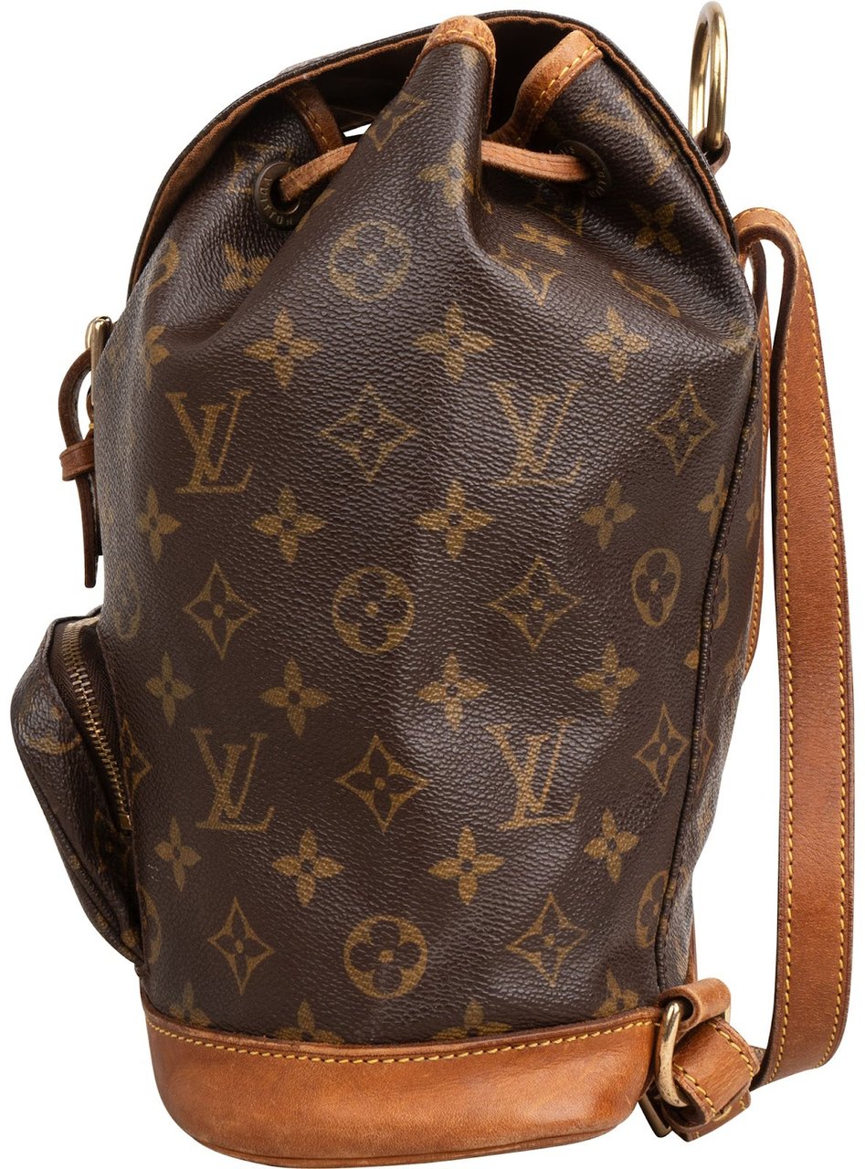 Louis Vuitton Monogram Canvas Montsouris MM Backpack Bruin
